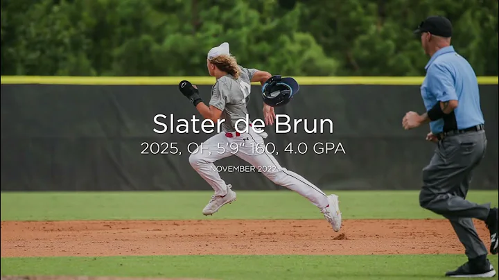 Slater de Brun   November 2022   Baseball