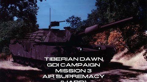 C&C Remastered - Tiberian Dawn Playthrough (No Commentary) GDI Mission 3 (Hard)