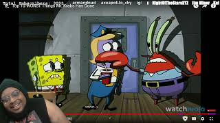 Top 10 WORST Things Mr. Krabs Has Done | REACTION