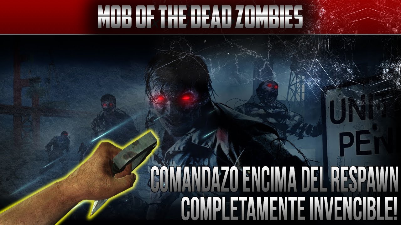 Black Ops 2 Zombie Glitches "Knife Lunge" Comandazo Mob Of The Dead