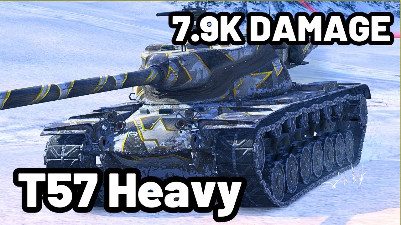 T57 Heavy | 7.9K DAMAGE | WOT Blitz Pro Replays - YouTube