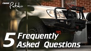 5 Most Frequently Asked Questions about my offroad Lexus LX470 (100 Series Land Cruiser)