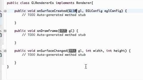 Android Application Development   169   OpenGL Renderer Basics