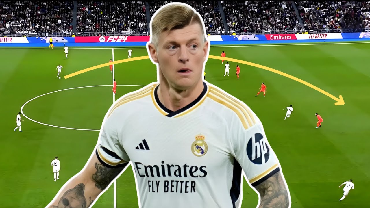 Teach Players To Pass Like Toni Kroos
