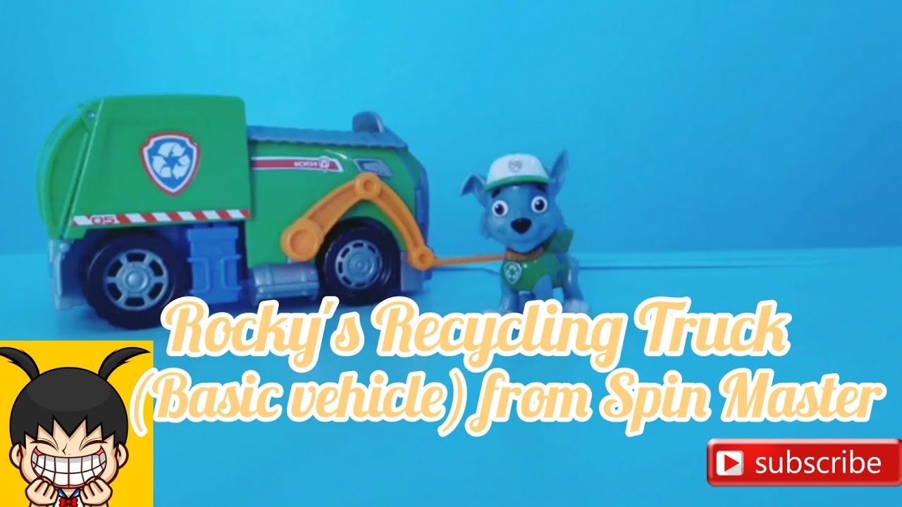 Paw Patrol: Rocky's recycling truck (basic vehicle) from Spin Master