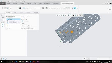 PTC Creo 5.0 Constraints - Pin Tutorial