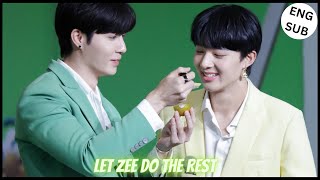 [ZeeNuNew] ZEE TAKING CARE OF NUNEW During Zespri