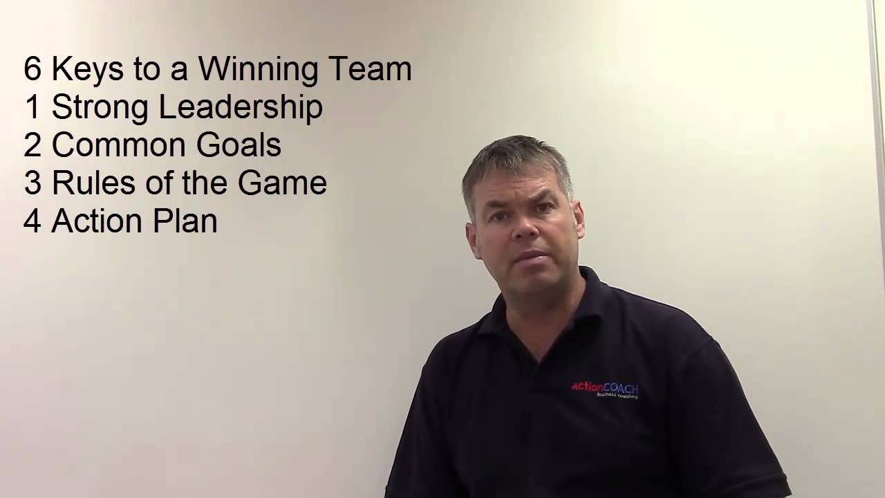 Action Plan | Make a Winning Team | Business tips from Steve Gaskell ActionCOACH