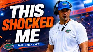 Florida Gators Insider SHOCKED Me With His Fall Camp Take Biggest Concern Surprise Position Room