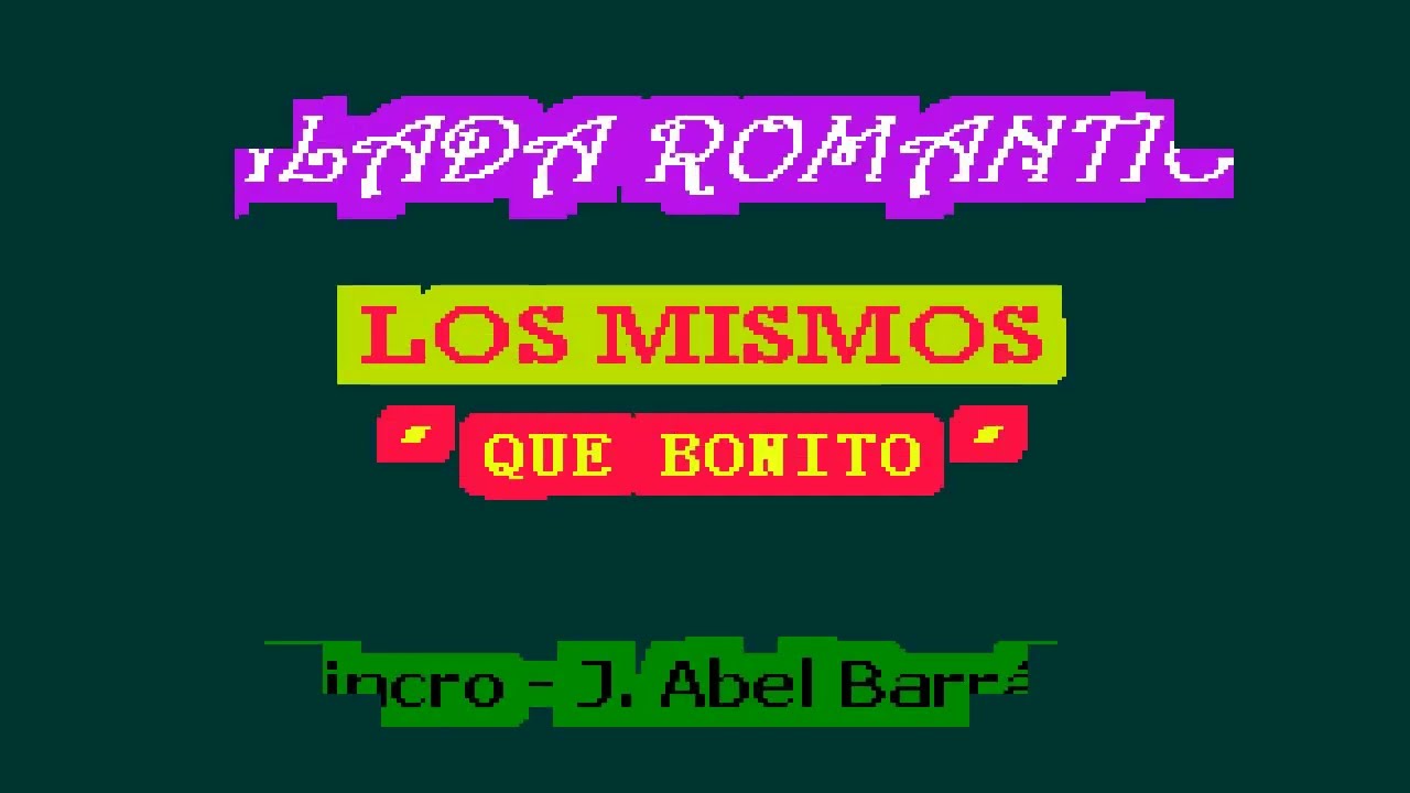 QUE BONITO Los Mismos YouTube