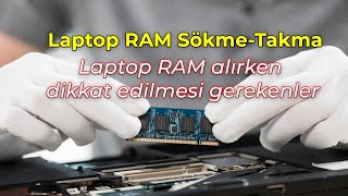 Laptop Ram Yükseltme - Slot Sayısı Öğrenme - Hangi RAM'i Almalıyım Basit ve Uygulamalı Anlatım