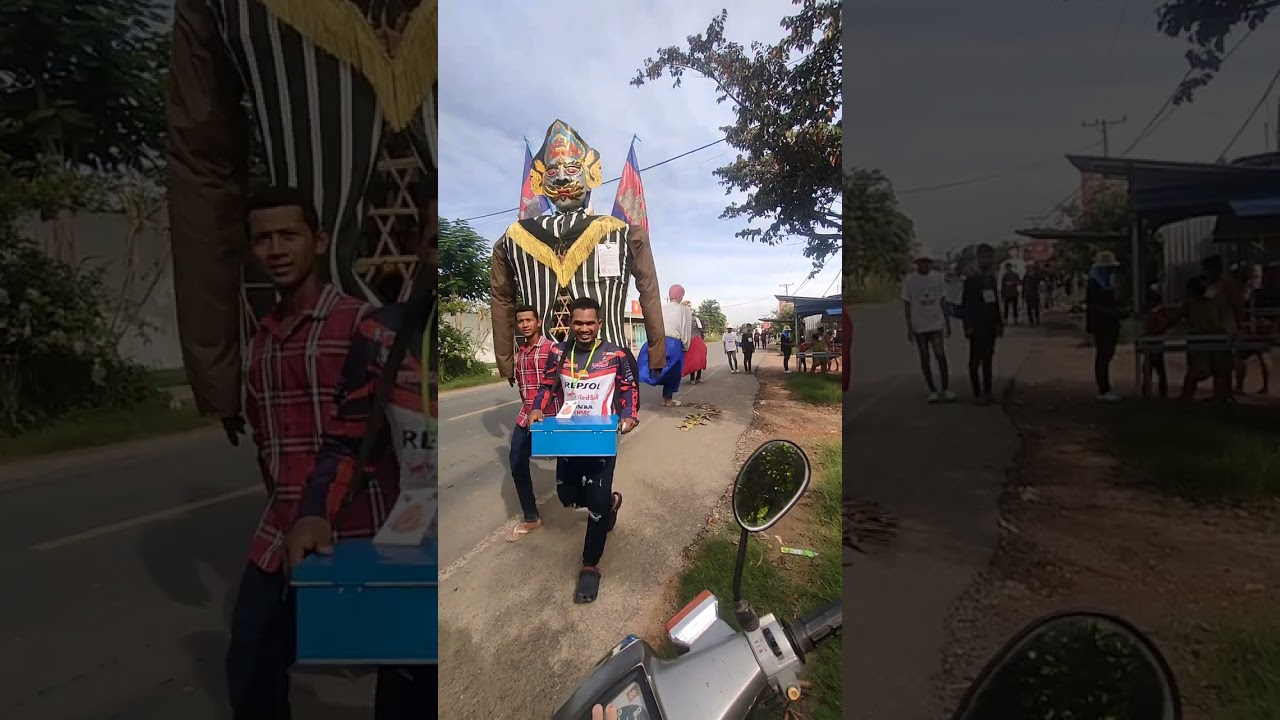 ប្រពៃណីហែរទីងមោងចូលវស្សាខេត្តកណ្ដាលស្រុកកៀនស្វាយ 15/6/2025 