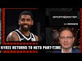 Woj: Kyrie Irving is coming back to the Nets as a part-time player | NBA Countdown