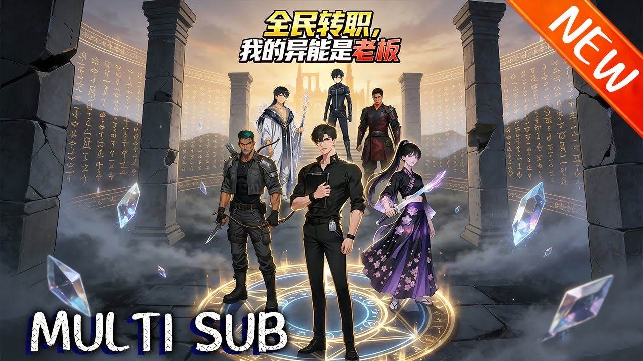 💥【新番上线】《全民转职，我的异能是老板》兽潮肆虐的世界，主角觉醒稀有老板职业，借系统收员工享修为共享，育出一众强者，横扫全球终结兽潮！