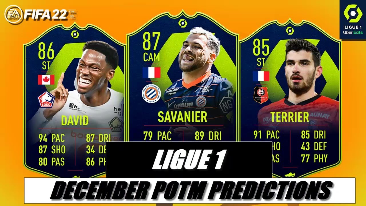 FIFA 22 | DECEMBER LIGUE 1 POTM PREDICTIONS | SAVANIER,DAVID,TEREIER...💪