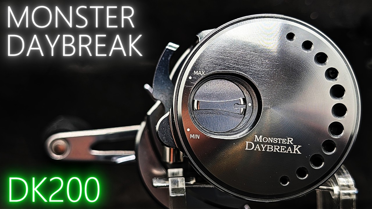 DK200 Monster DayBreak… Worlds SMALLEST Swimbait Reel?