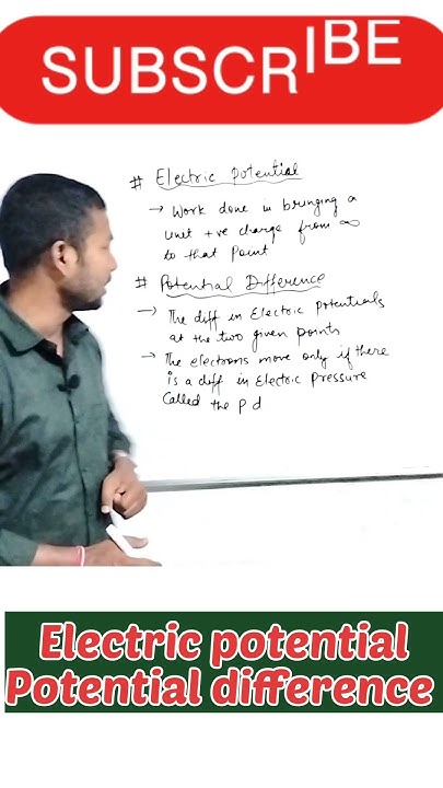 Electric Potential And Potential Difference Class 10 shorts electric-potential-and-potential-difference-class-10-shorts