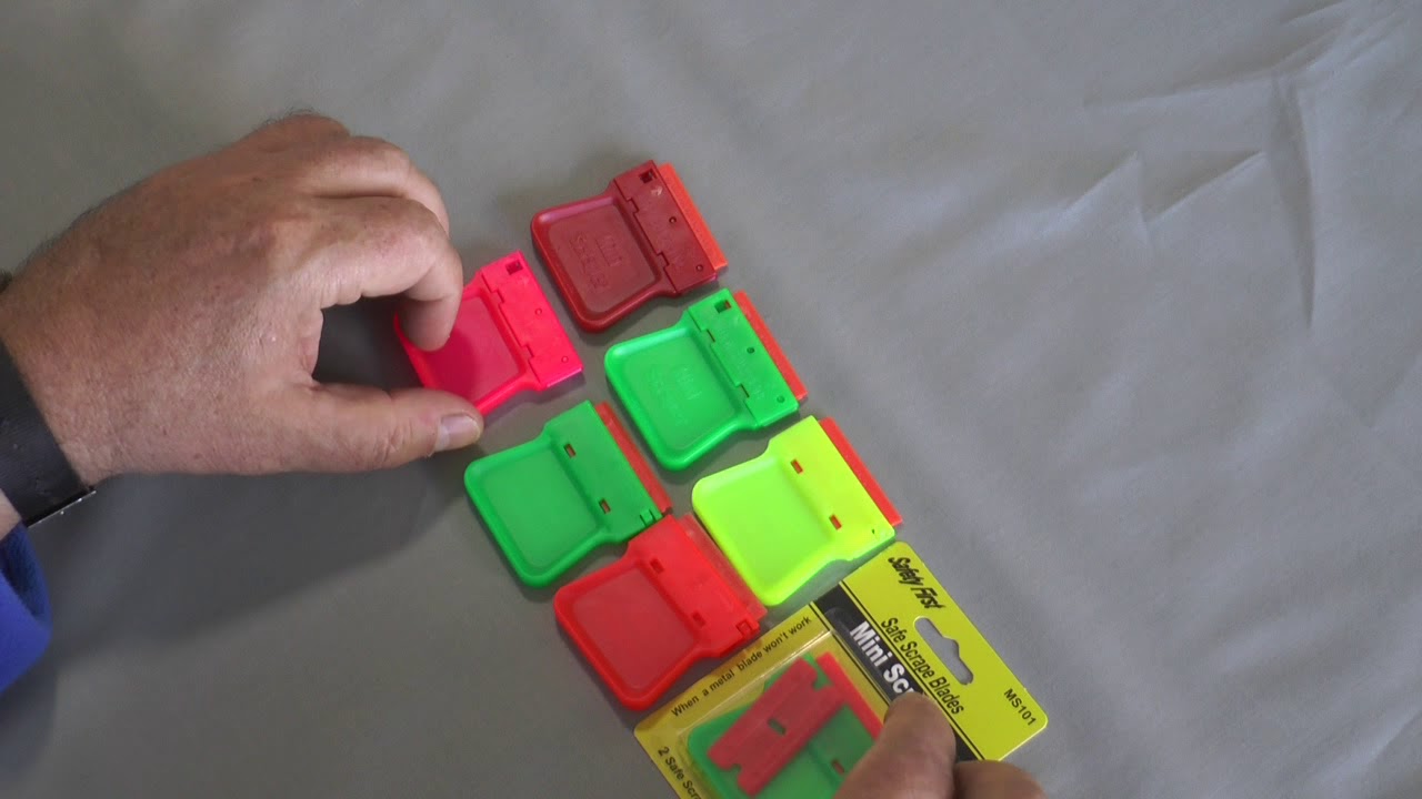 Miniscraper Plastic Blades