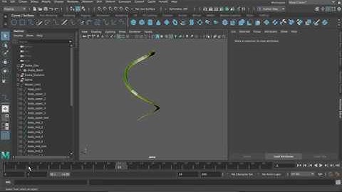 How to rig a snake in Maya pt. 2