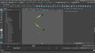 How to rig a snake in Maya pt. 2