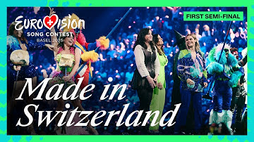Made in Switzerland at the First Semi-Final | Eurovision 2025 | #UnitedByMusic ​​🇨🇭