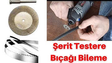Şerit Testere Bıçağı Bileme ( Band Saw Blade Sharpening )