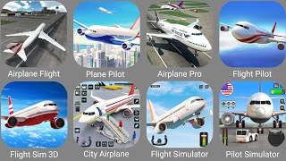 Airplane Flight Pilot,Plane Pilot Simulator,Airplane Pro,Flight Pilot Simulator,Flight Sim 3D screenshot 1
