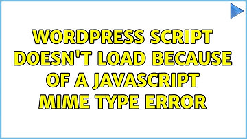Wordpress: Script doesn