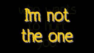 Vignette de la vidéo "I'm Not The One - 3OH!3 lyrics"