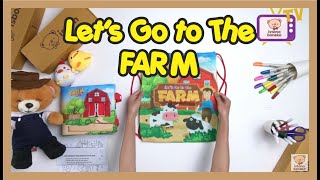 ISBON istana boneka - Soft Book let's Go To Farm, edukasi anak dengan soft book keren dari ISBON screenshot 5