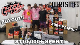 $110,000 SPENDING DAY @ NEW YORK GOT SOLE SNEAKER EVENT!!! HUGE CASH OUT by COURTSIDEKICKS!!