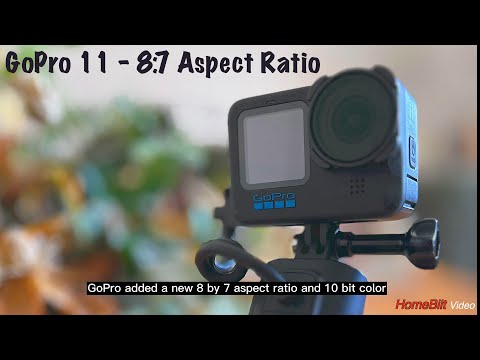 GoPro 11 (8:7 Aspect Ratio) #gopro #goprosettings