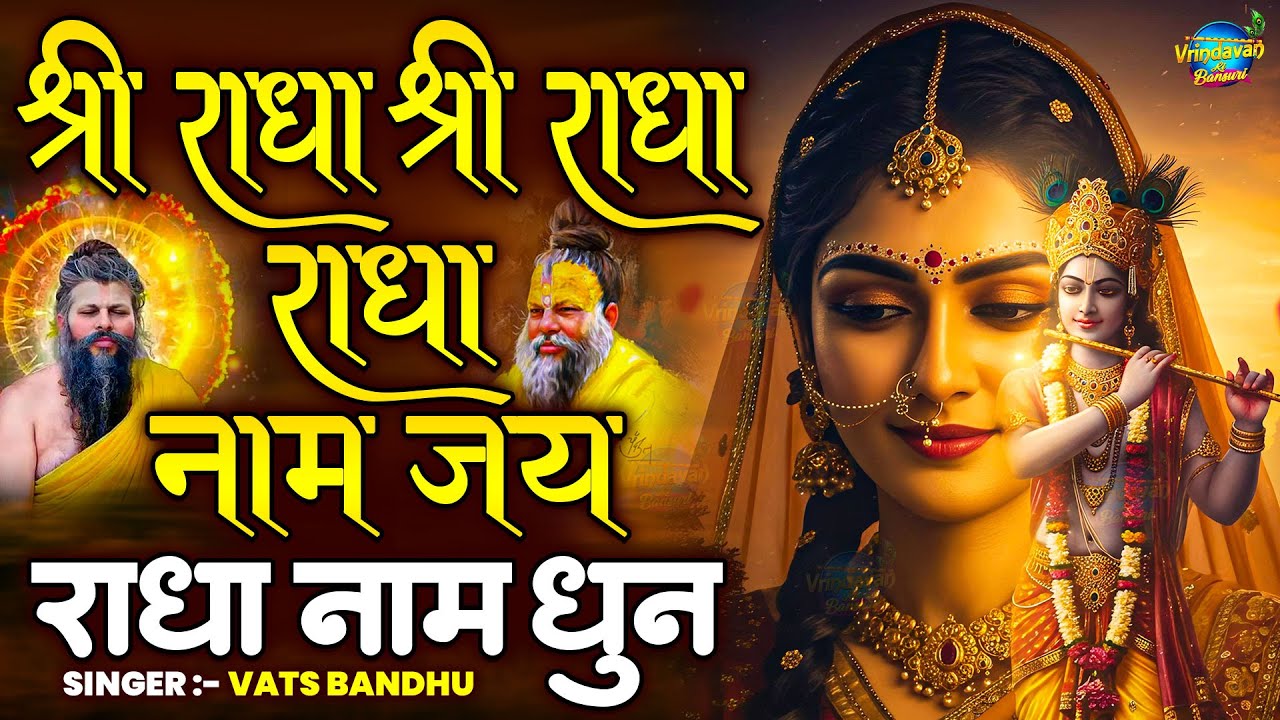 राधा राधा राधा,Nonstop Radha Naam Jaap Mala,राधा जप माला,राधा रानी नाम जप,Lord Radha Naam 2025