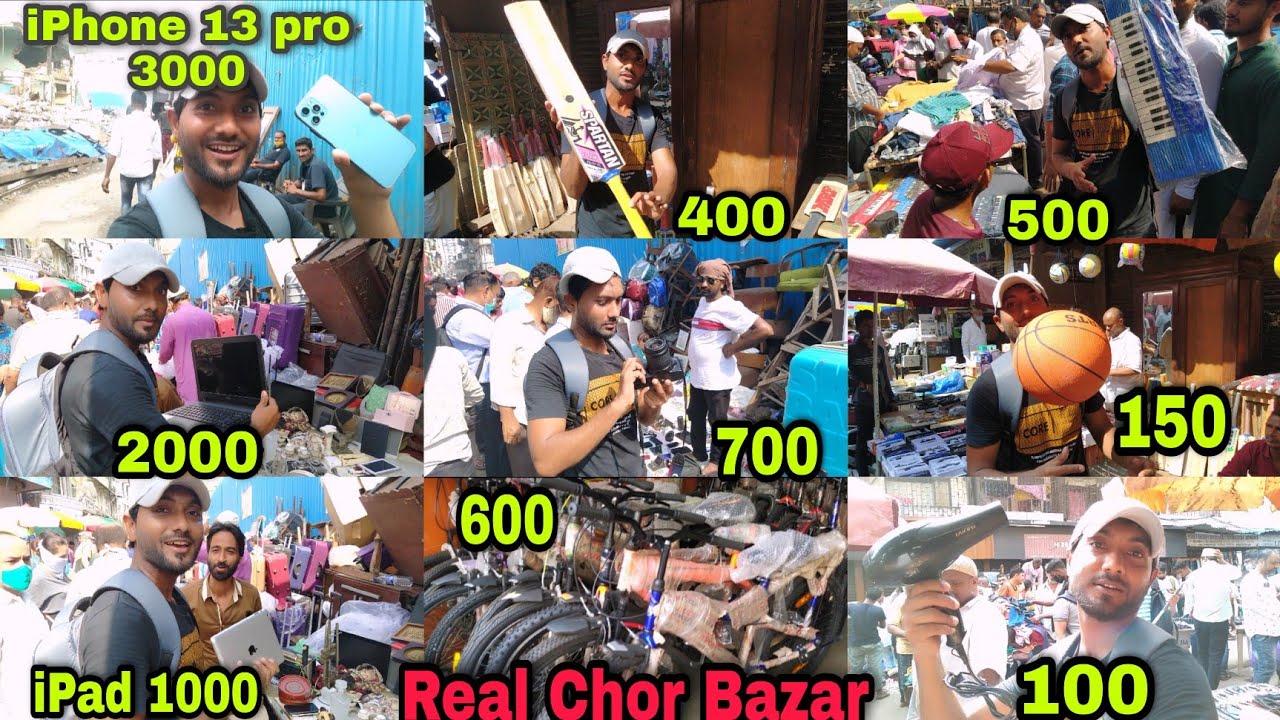 Complete Tour of Mumbai Chor Bazaar| Real Chor Bazar | Sohel Mansoori