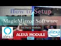 3rd party module installation  setup of alexa module in magicmirror 