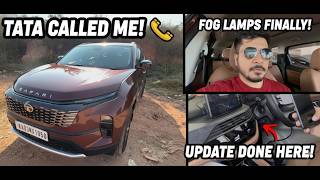 Tata Safari Software Update 2026 | EMS Update | Official OEM Fog Lamps Finally Available! #youtuber
