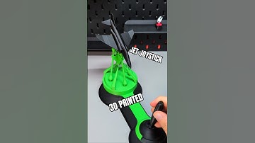 3D-geprinte straaljager-joystick #topgun #3dprinting