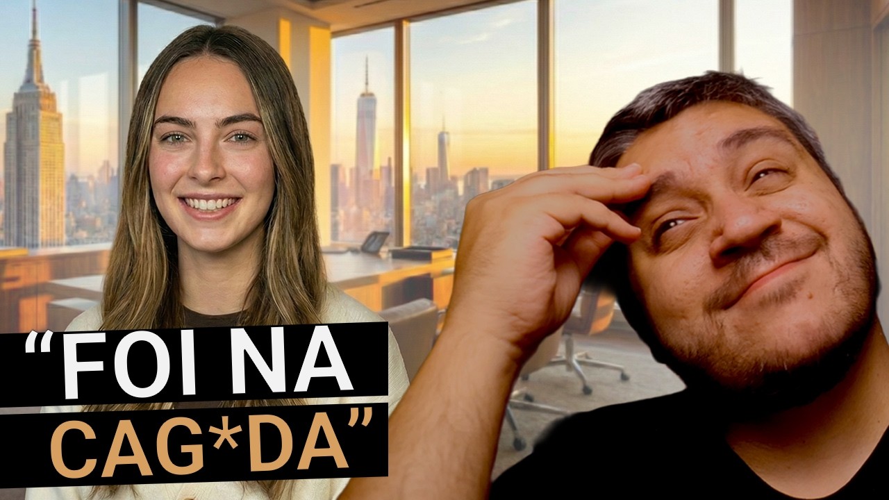 Ela tem um emprego em NY por SORTE?