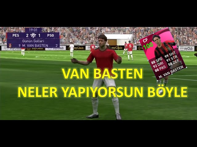 VAN BASTEN YİNE COŞTU (Pes 2021 Mobile Gameplay) - clipzui.com