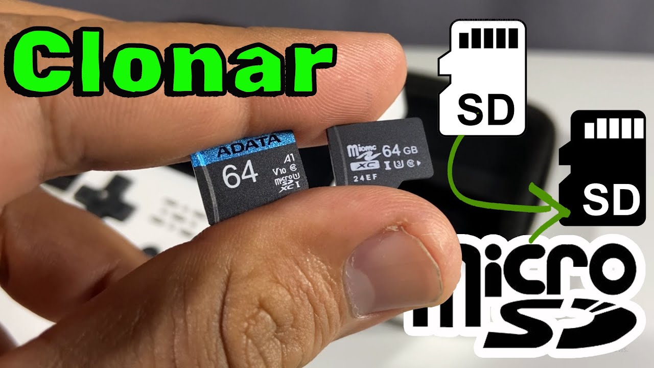 Cómo Clonar / Respaldar tarjeta Micro Sd de Consola de Juegos Arcade Retro.