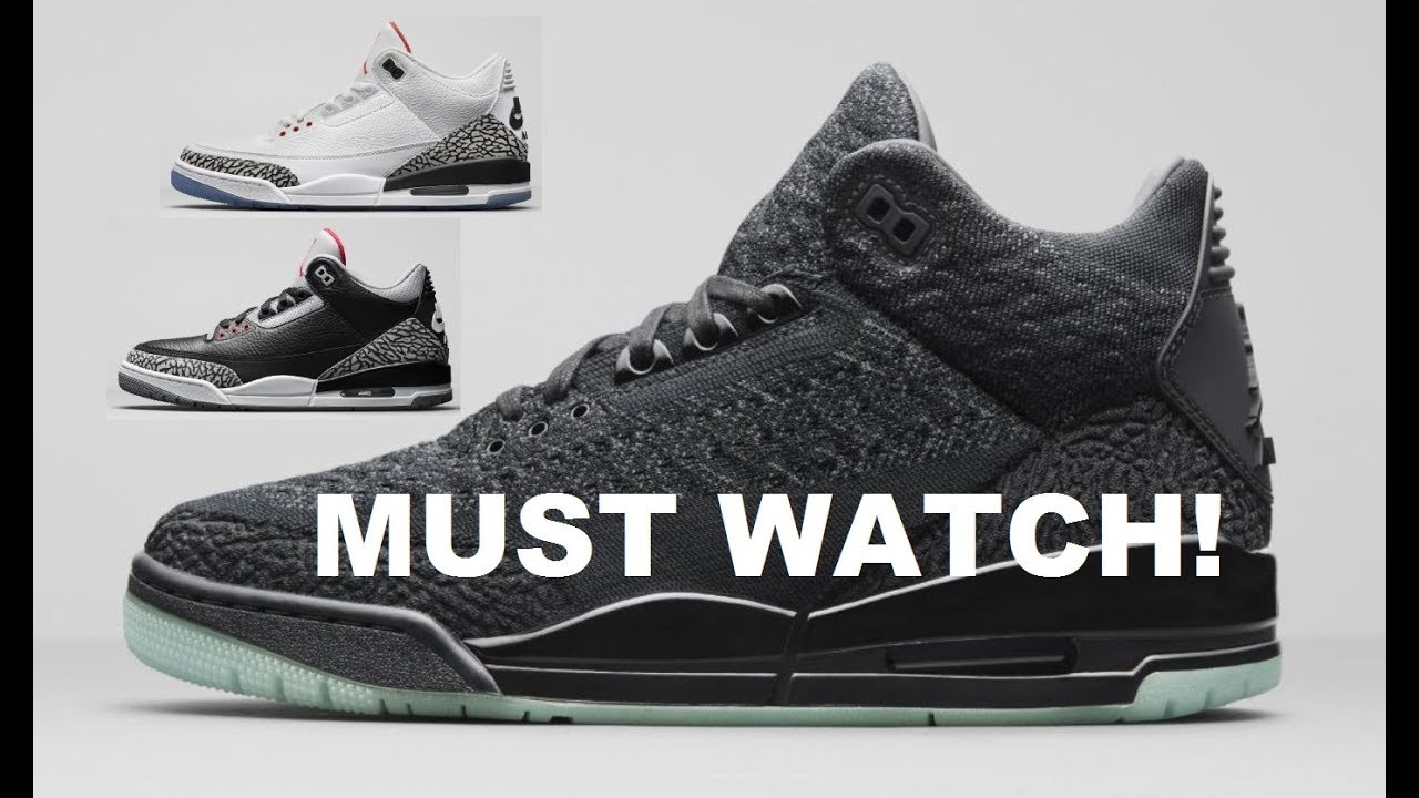 jordan 3 clear sole