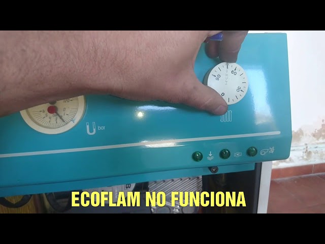 Caldera de gasoil Ecoflam Primax Instrucciones de funcionamiento.