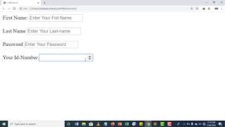 Lesson 16 Creating HTML Forms part one