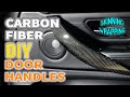 How to Change your Car Interior to Real Carbon Fiber (Carbon fiber Skinning/Wrapping) [DIY]