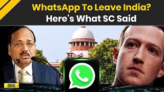 SC Vs Meta: WhatsApp To Leave India Privacy Issue That Made Supreme Court Angry Explained