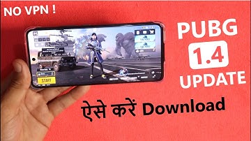 PUBG 1.4 Update Download Without VPN | PUBG Update Kaise Kare | Global Version