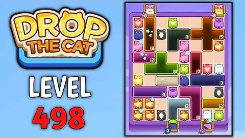 Drop The Cat Level 498