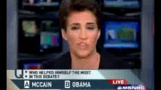 Maddow on McCain: MSNBC 10/07/08