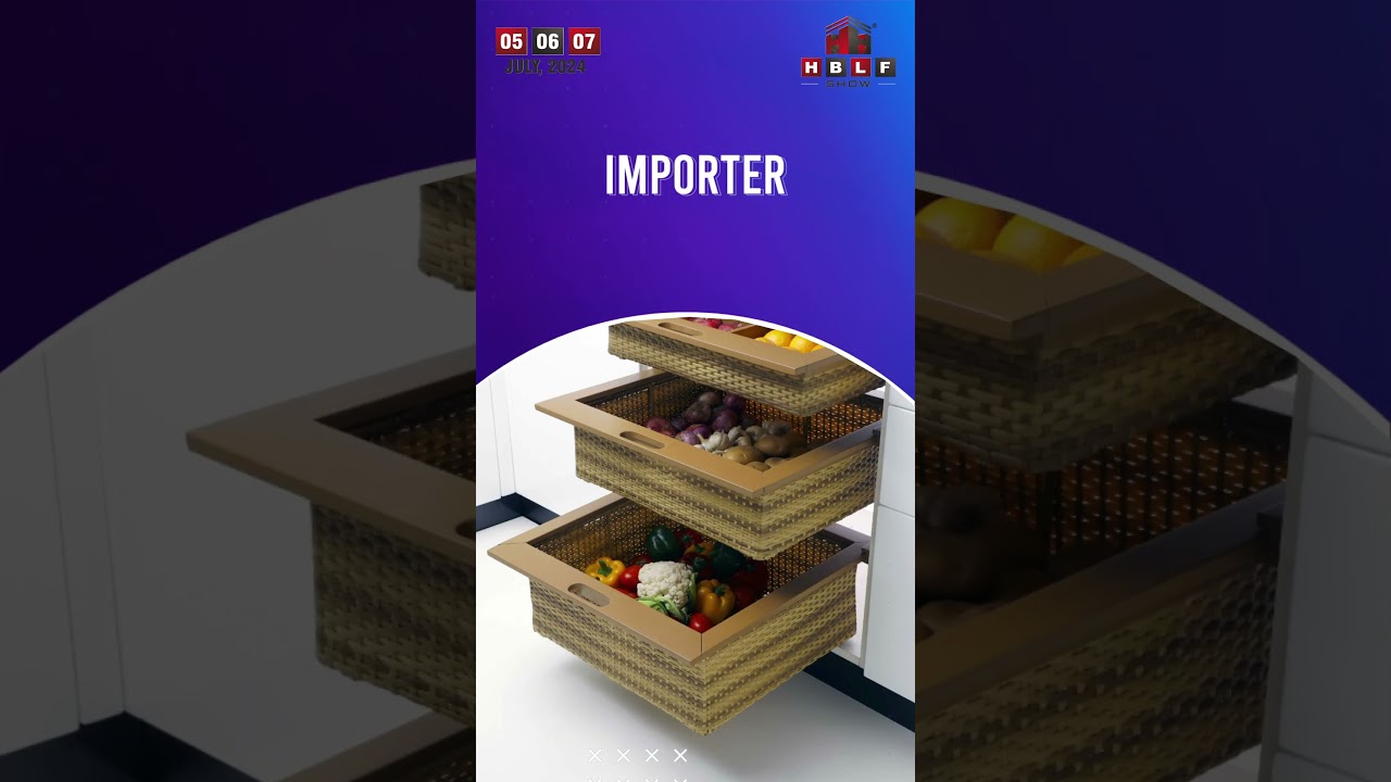 Kich N Closet l Premium Hardware Accessories at HBLF Show Jaipur. 📅 05-07 July 2024 📍 JECC, Sitapura