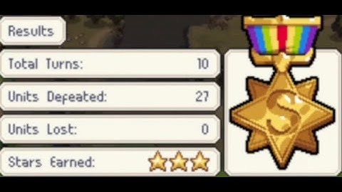 Wargroove Double Trouble S Rank Deathless Floran Mission 1 Fog and Forest